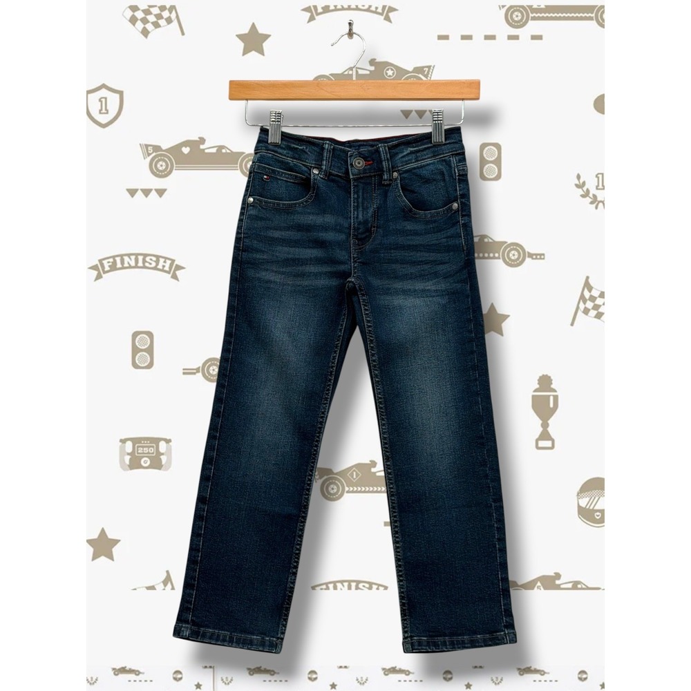 Tommy Hilfiger Regular Fit Dark Wash Denim Jeans Size 6